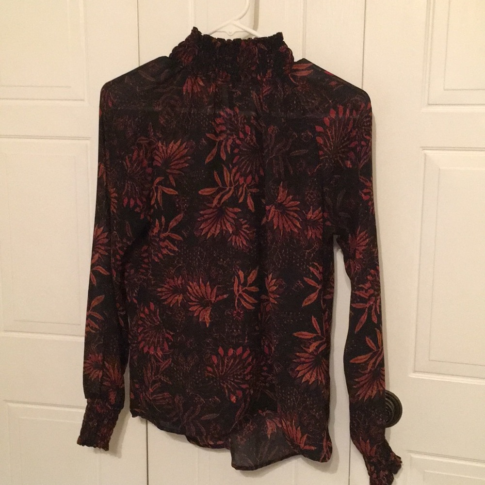 Sheer blouse
